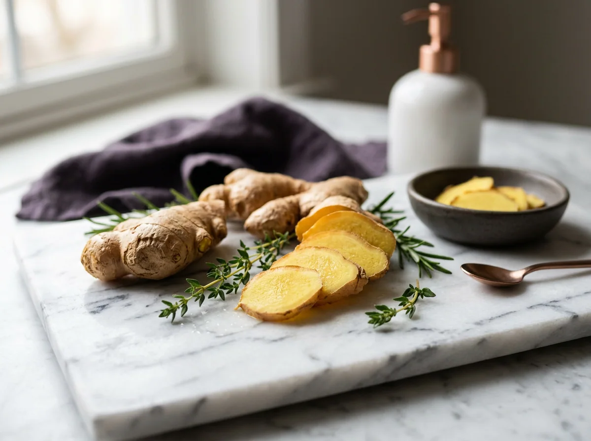 Ginger digestive support supplement - fresh root